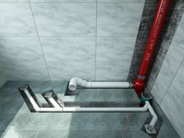 衛(wèi)生間主下水管道漏水，防水維修如何處理