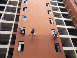 外墻墻面瓷磚外墻清洗方法，外墻墻面瓷磚外墻清洗注意事項