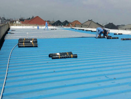 金屬屋面滲漏水防水維修施工是怎樣的？