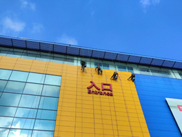 高空室外幕墻鋁單板臟了怎么清潔？